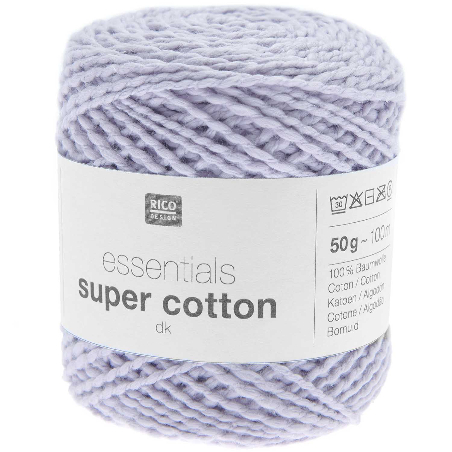 Rico Design Essentials Super Cotton DK Lavender (017)