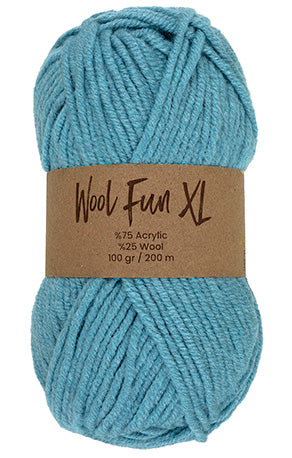 Lammy Yarns Wool Fun XL Turquoise (018)