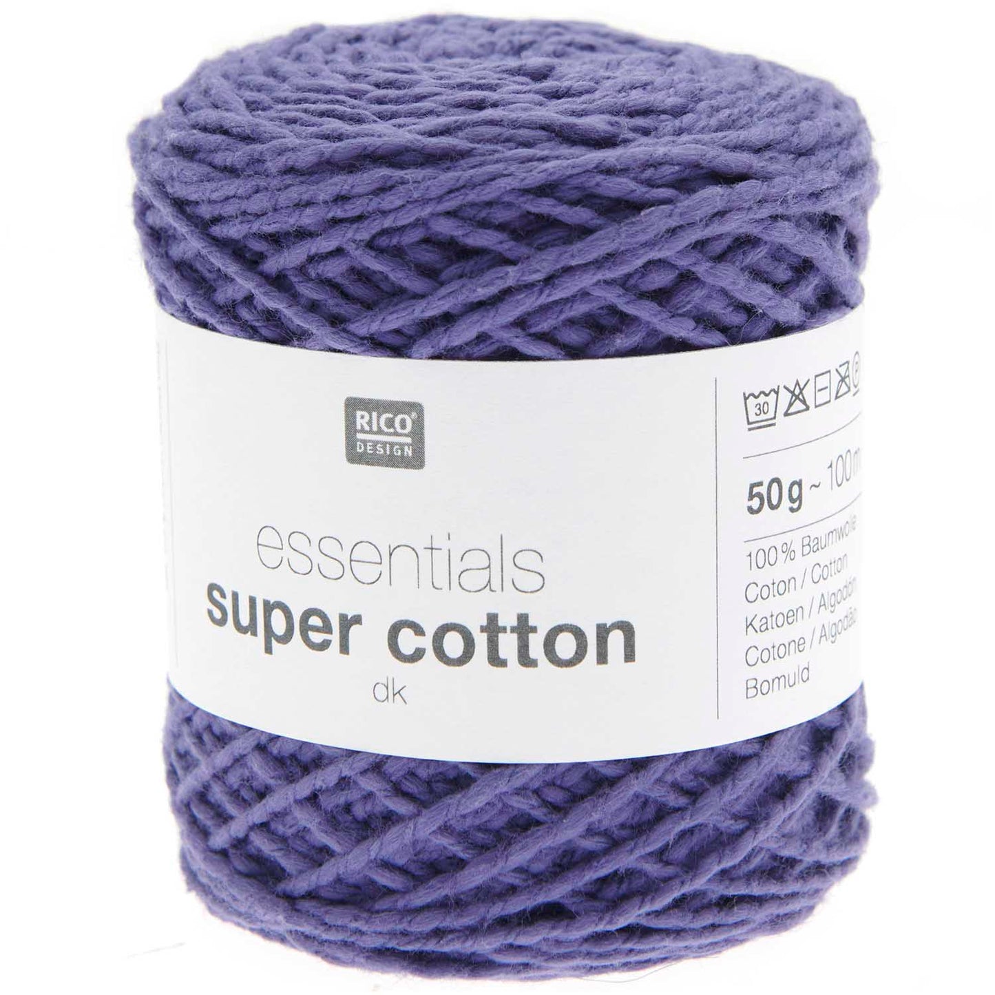 Rico Design Essentials Super Cotton DK Lobelia (018)