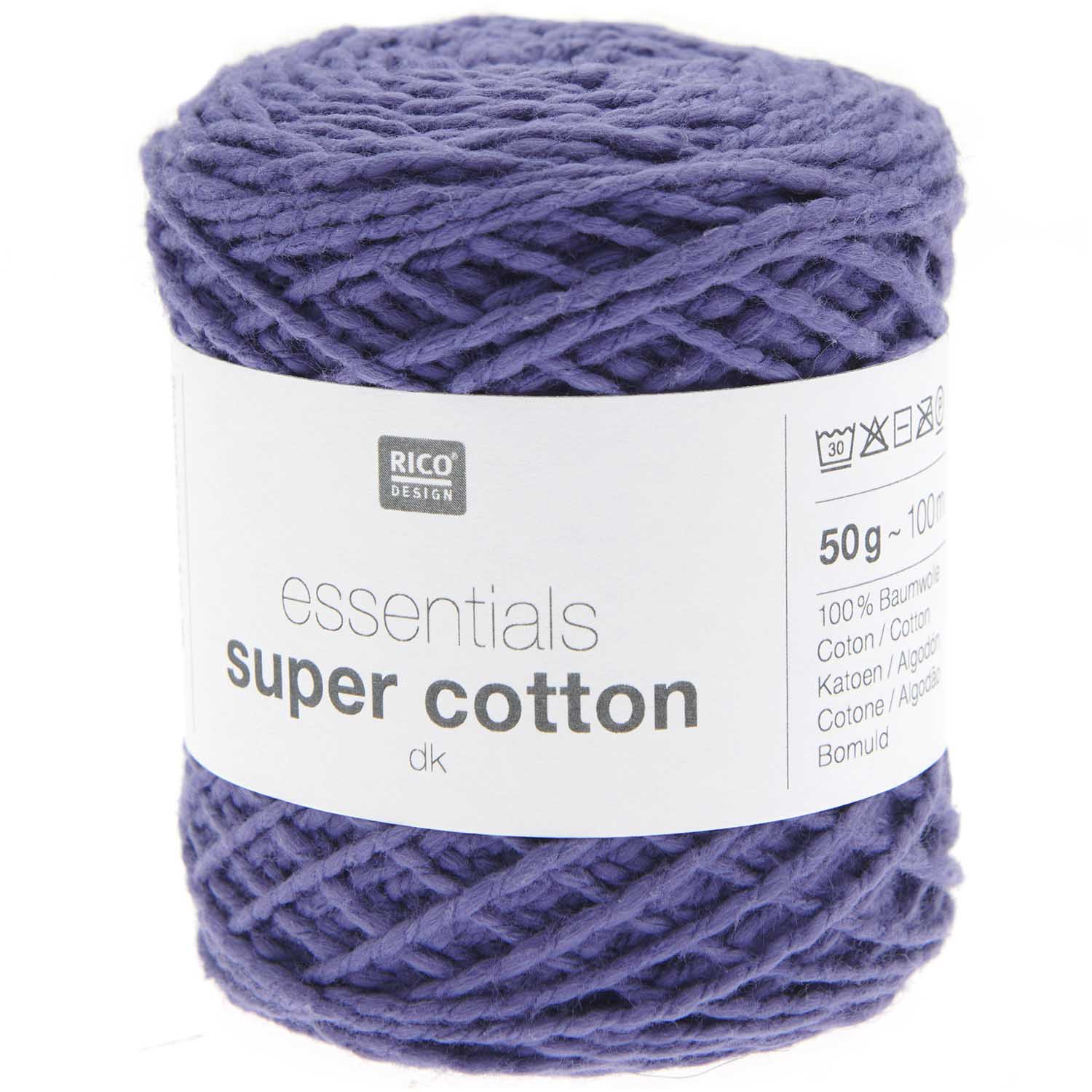 Rico Design Essentials Super Cotton DK Lobelia (018)