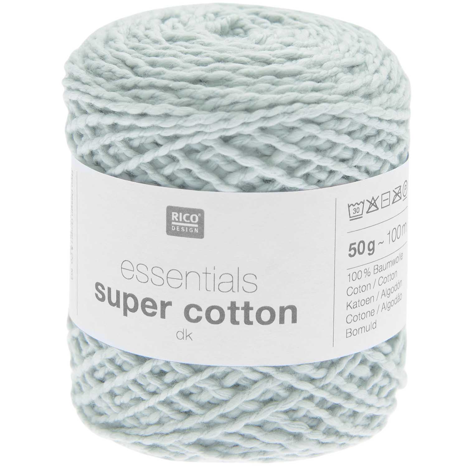 Rico Design Essentials Super Cotton DK Seafoam (019)