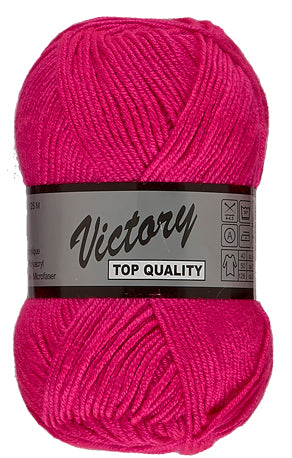 Lammy Yarns Victory Shocking Pink (020)