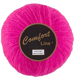 Lammy Yarns Comfort Line Plus Neon Rose (020)