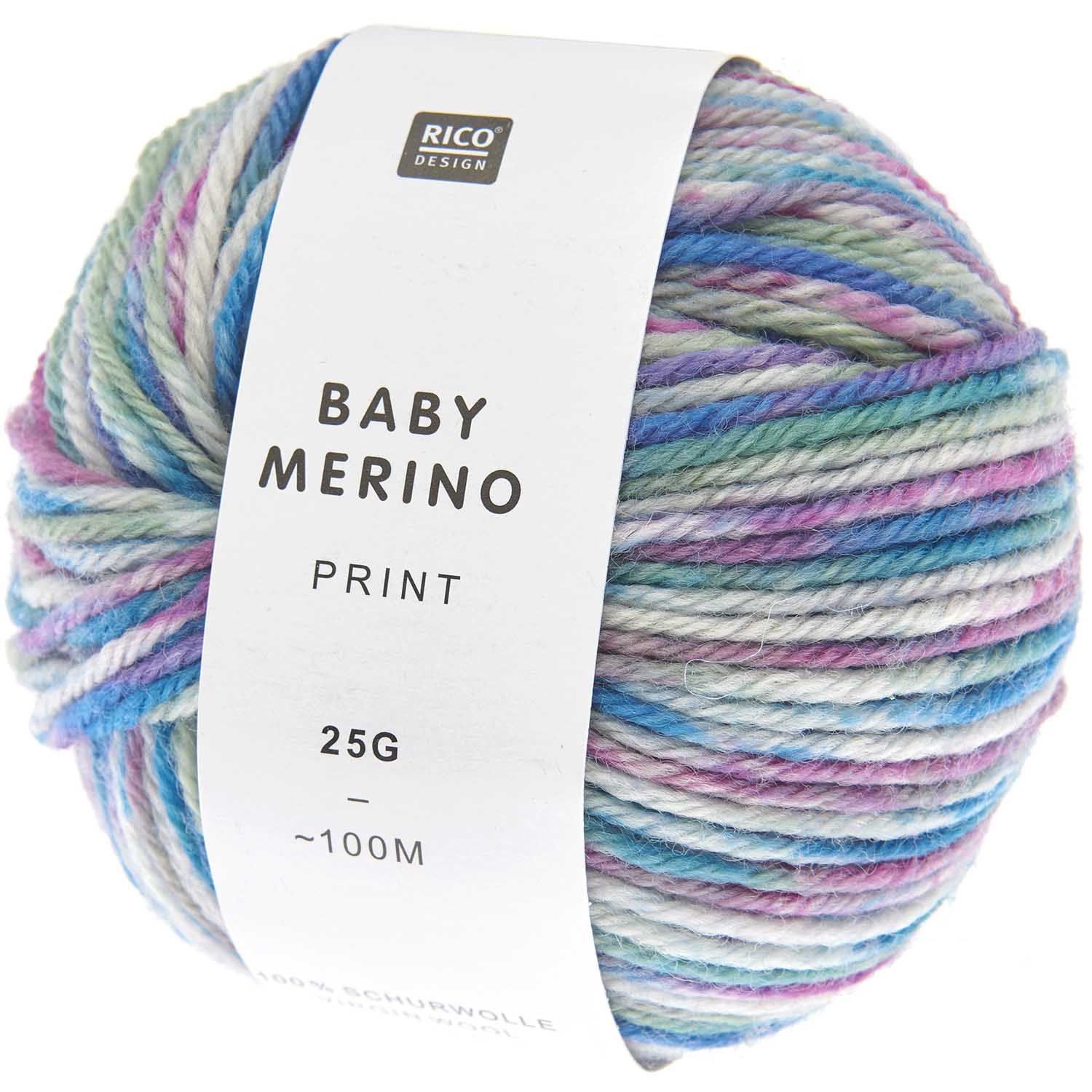 Rico design Baby Merino Print Pauw (021)