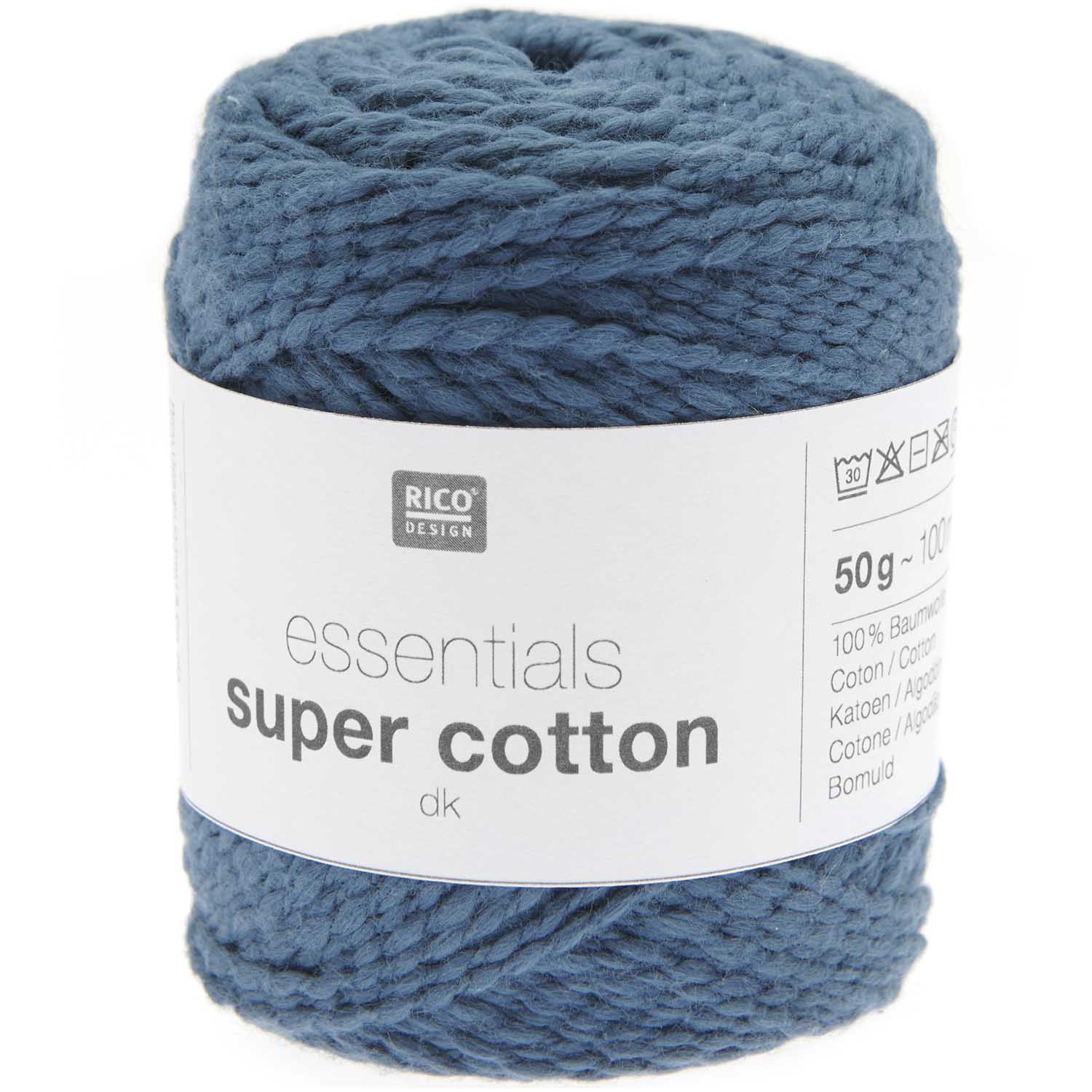 Rico Design Essentials Super Cotton DK Petrol (021)