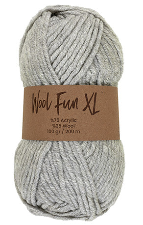 Lammy Yarns Wool Fun XL Silver (021)