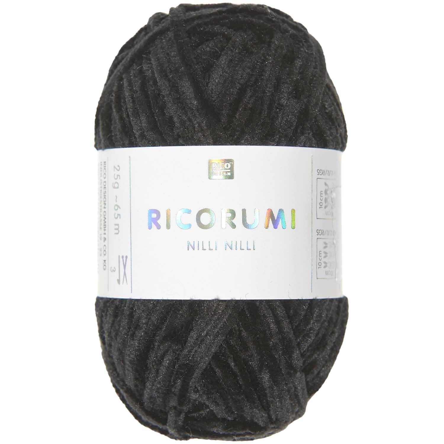 Rico Design Ricorumi Nilli Nilli Black (027)