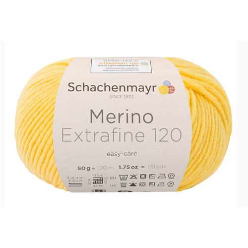 Schachenmayr Merino Extrafine 120 Geel (120)
