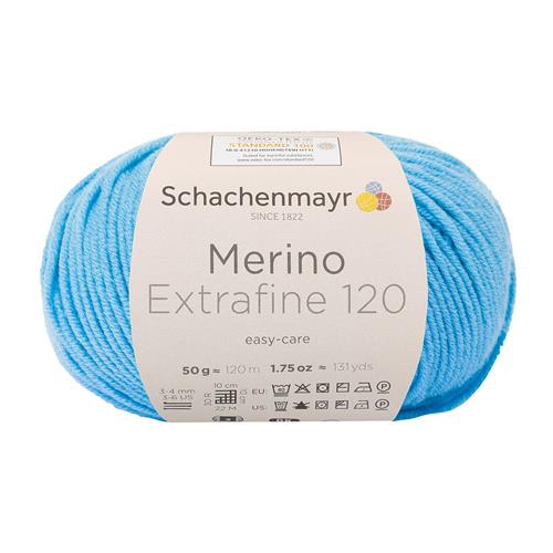 Schachenmayr Merino Extrafine 120 Blauw (165)