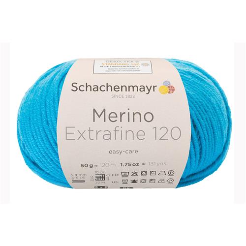 Schachenmayr Merino Extrafine 120 Turquoise (168)