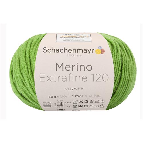 Schachenmayr Merino Extrafine 120 Groen (173)