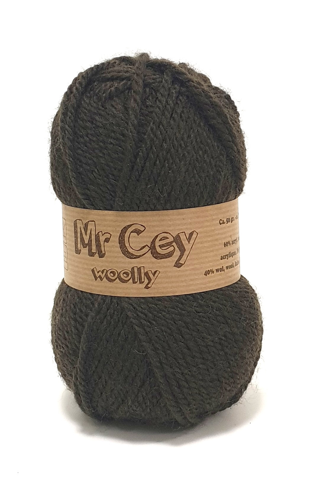 Mr. Cey Woolly Dark Chocolate (037)