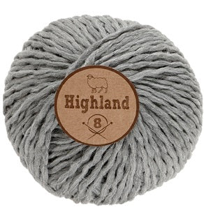 Lammy Yarns Highland 8 Antraciet