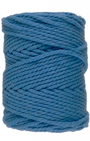 Lammy Yarns Macrame 10 (5mm) Blue (040)