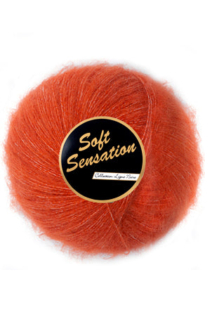 Lammy Yarns Soft Sensation Tangerine (41)