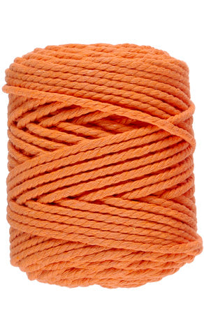 Lammy Yarns Macrame 10 (5mm) Orange Juice (041)