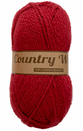 Lammy Yarns Country Wool Scarlet (042)