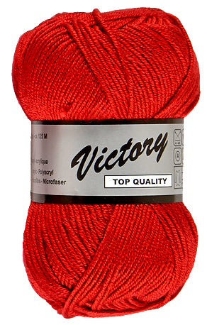 Lammy Yarns Victory Hot Red (043)