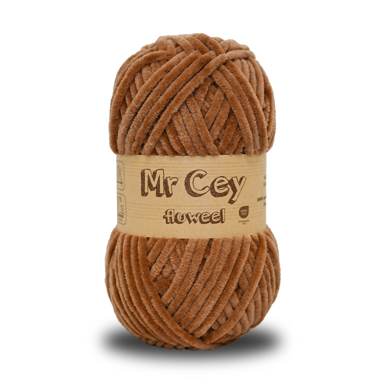 Mr. Cey Fluweel Coffee and Cream (046)