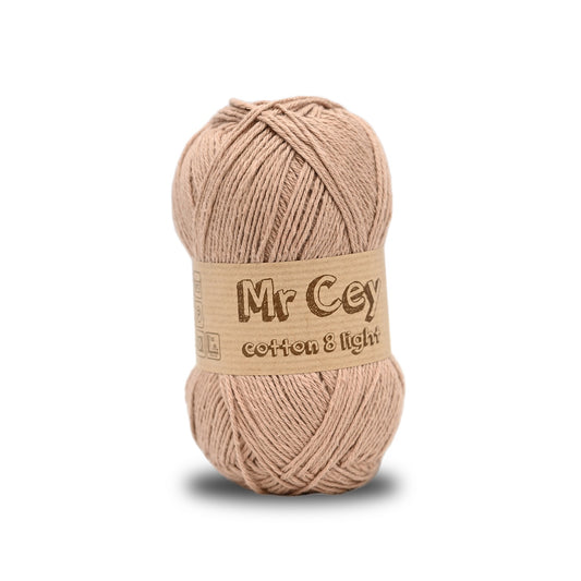 Mr. Cey Cotton 8 Light 046 Coffee and Cream