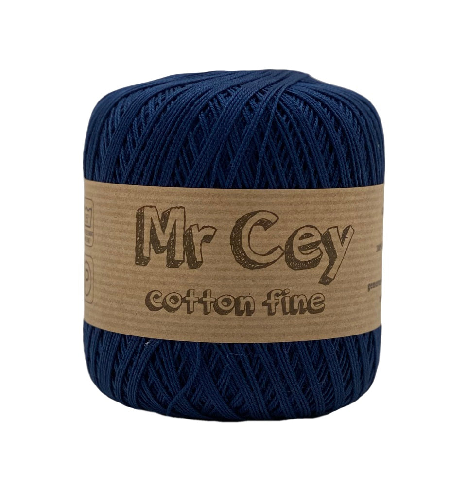 Mr. Cey Cotton Fine Navy (047)