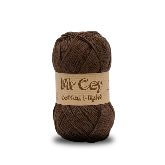 Mr. Cey Cotton 8 Light Walnut (054)