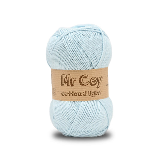 Mr. Cey Cotton 8 Light Iceberg (055)