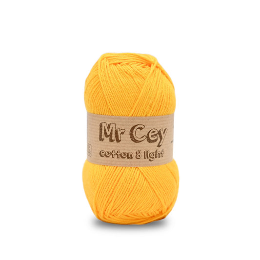 Mr. Cey Cotton 8 Light Sunflower (056)