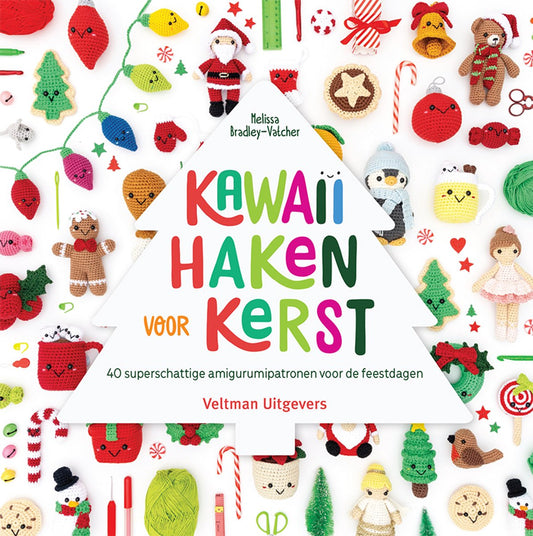 Kawaiï haken voor kerst
