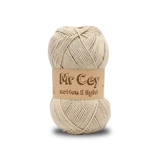 Mr. Cey Cotton 8 Light Linen (062)