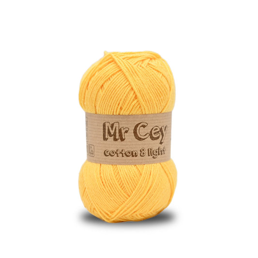 Mr. Cey Cotton 8 Light Canary (069)