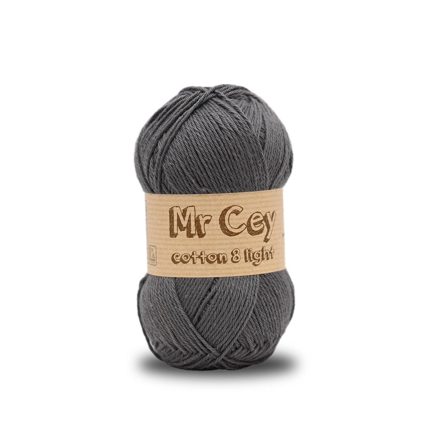 Mr. Cey Cotton 8 Light Charcoal (070)