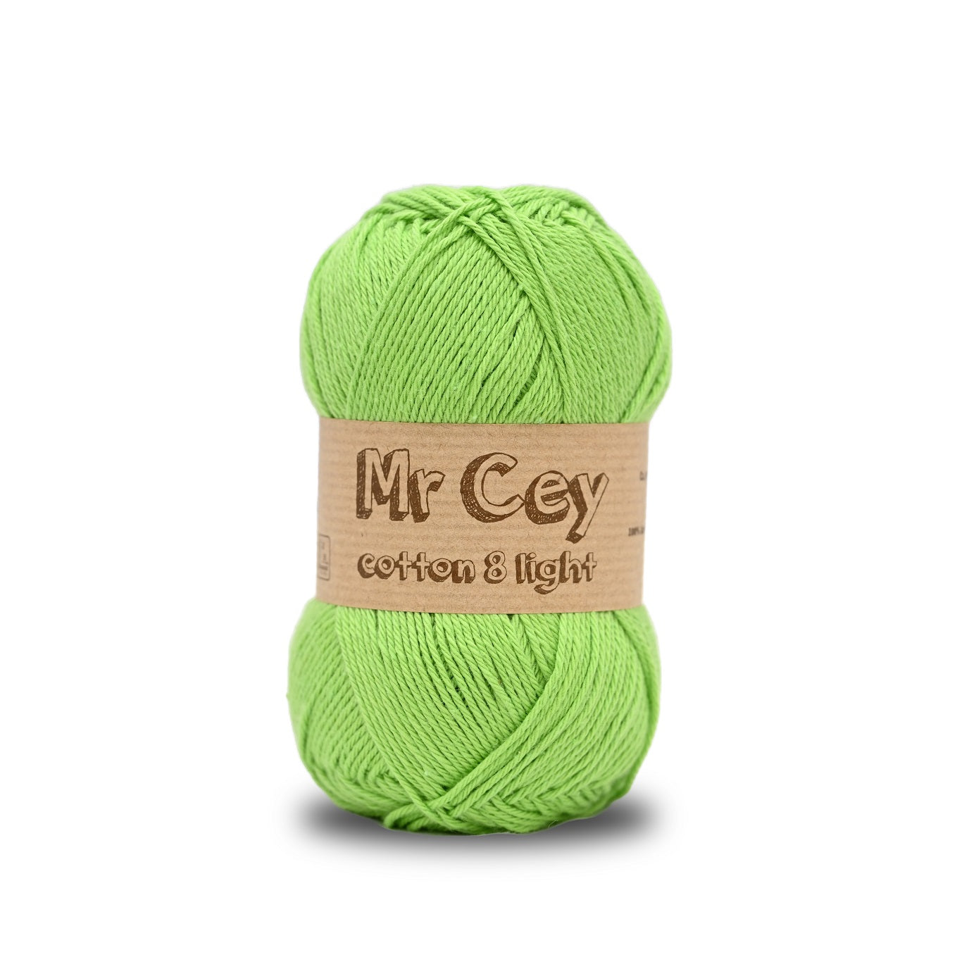 Mr. Cey Cotton 8 Light Light Lime (072)