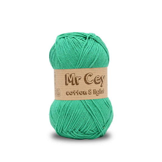 Mr. Cey Cotton 8 Light Agate Green (075)