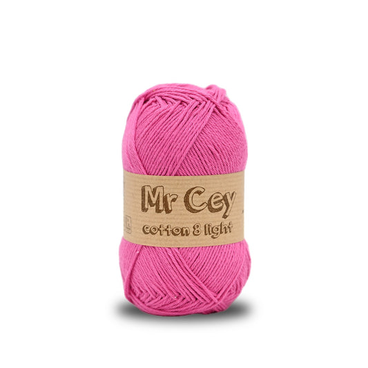 Mr. Cey Cotton 8 Light Fuchsia (084)