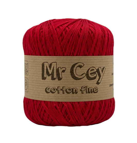 Mr. Cey Cotton Fine 089 Scarlet