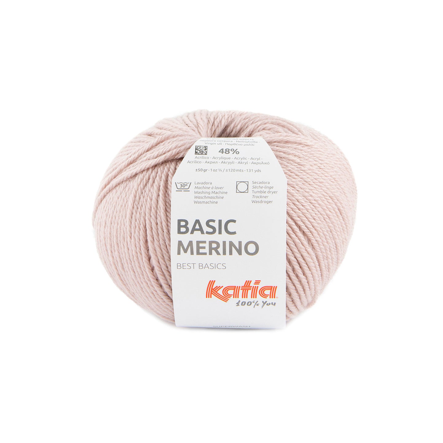 Katia Basic Merino Pale Pink (091)