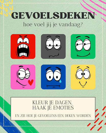 Gevoelsdeken starterspakket (PASTEL)