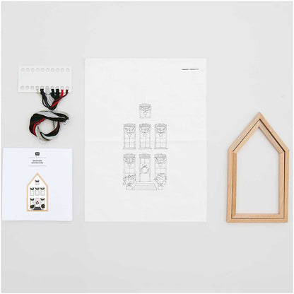 RICO Borduurpakket Christmas House small (100191)