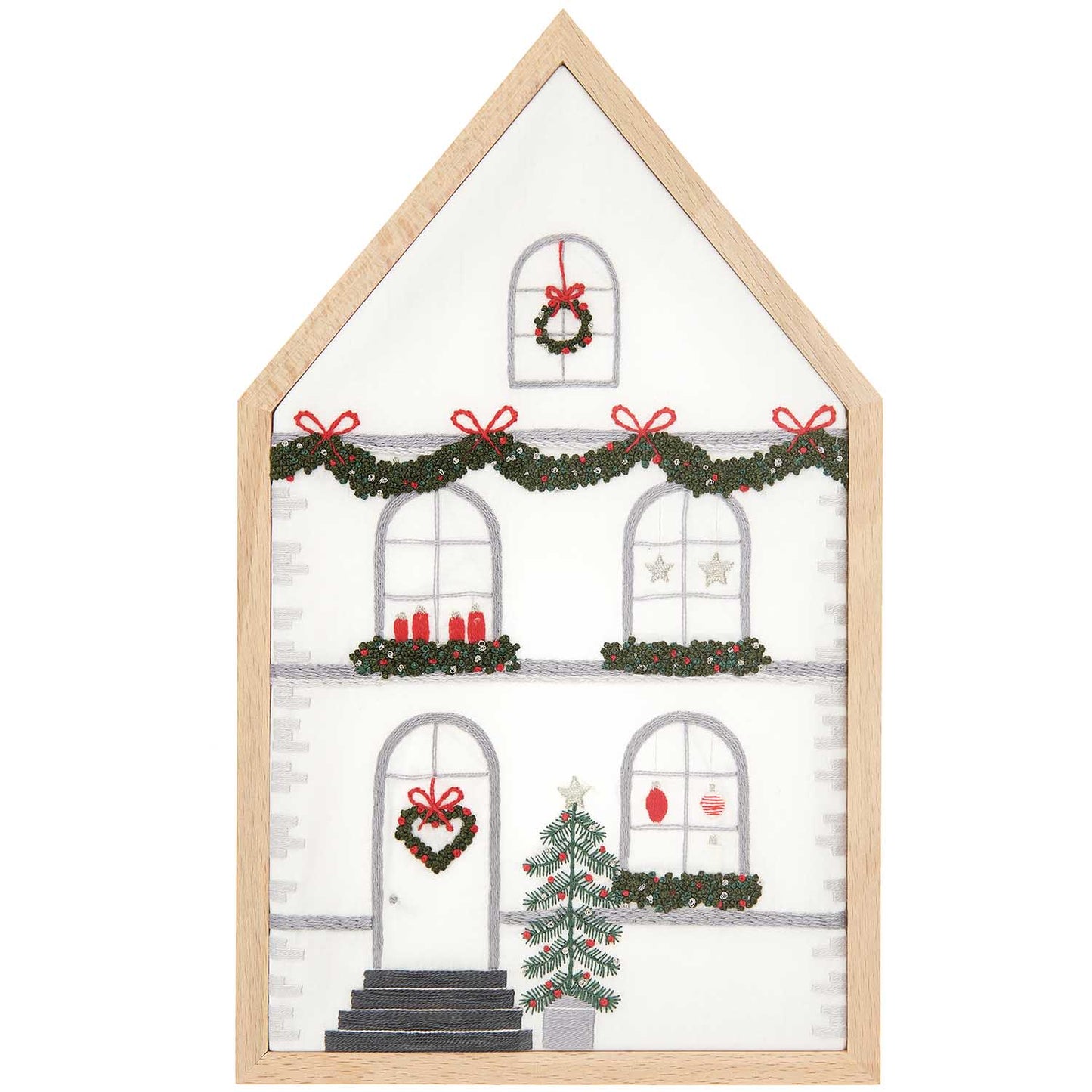 RICO Borduurpakket Christmas House big (100192)