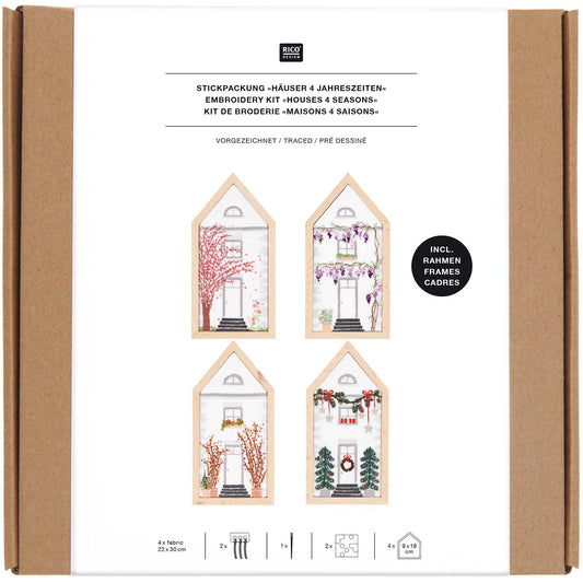 RICO Borduurpakket 4 seasons House small (100229)