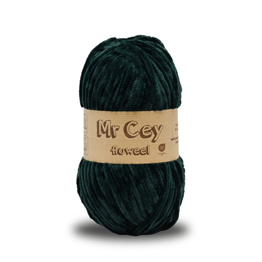 Mr. Cey Fluweel Dark Teal (100)