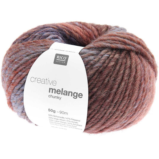 Rico Creative Melange Chunky Roestgroen (074)
