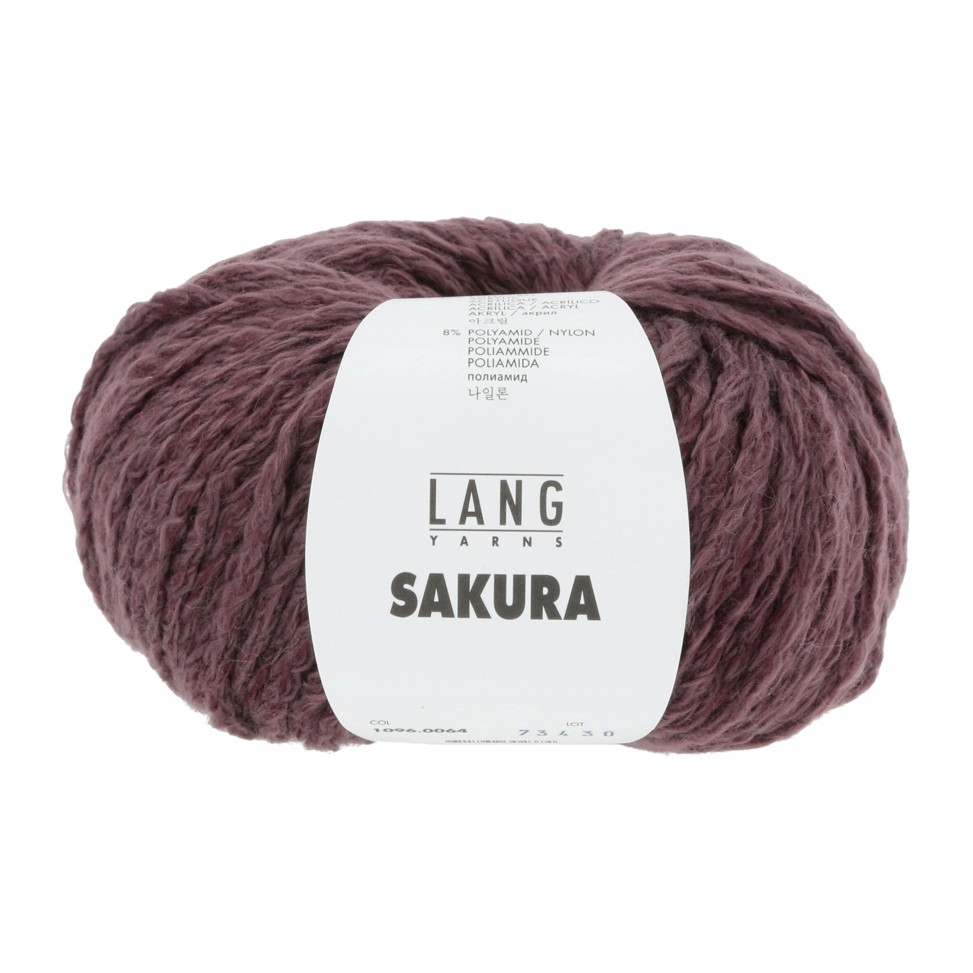 Lang Yarns Sakura Bordeaux (0064)