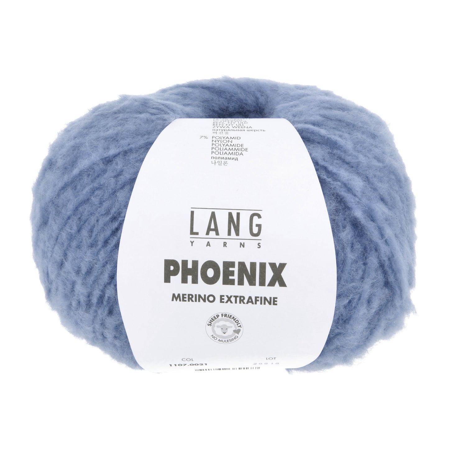 Lang Yarns Phoenix Merino Extrafine Denim (0021)