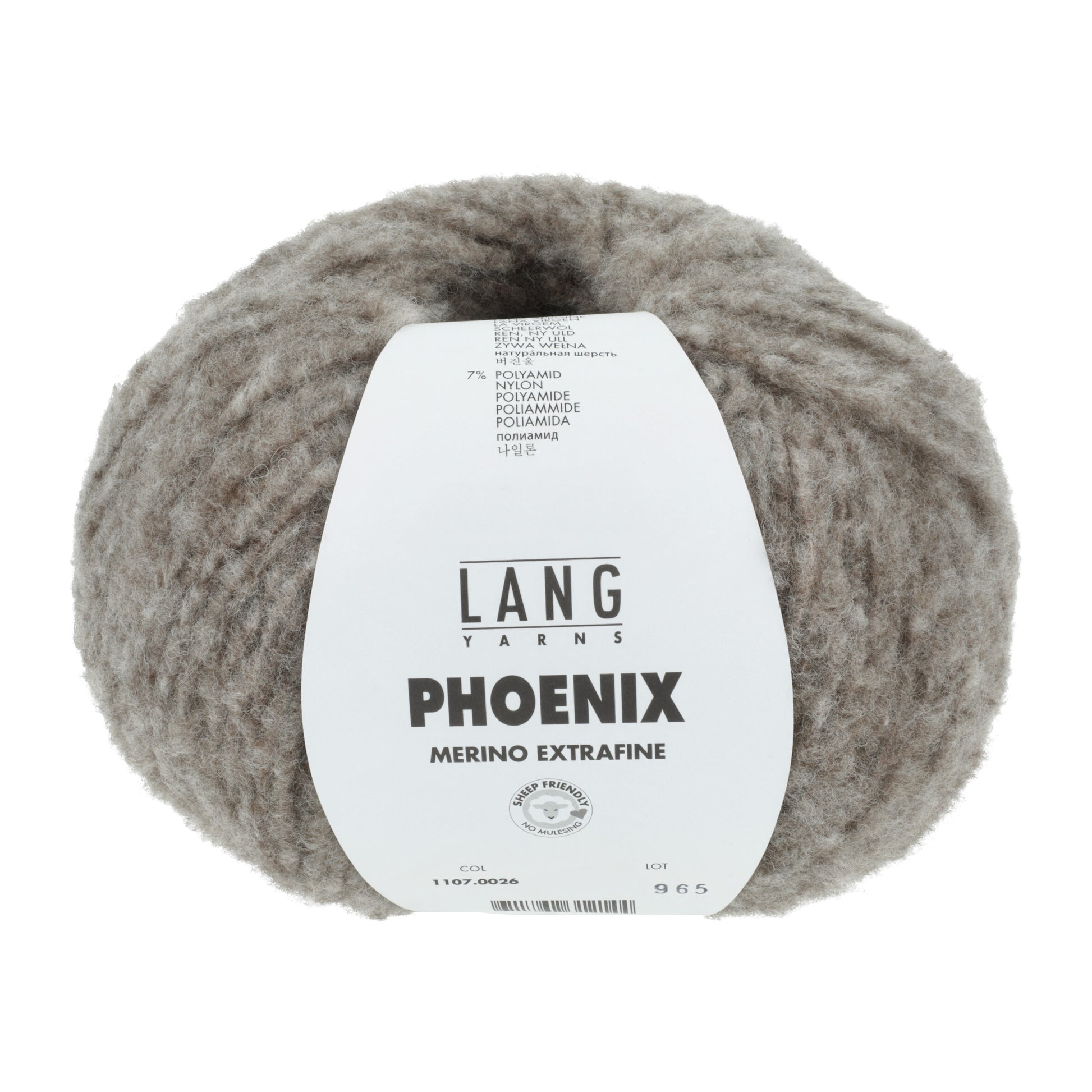 Lang Yarns Phoenix Merino Extrafine Beige (0026)