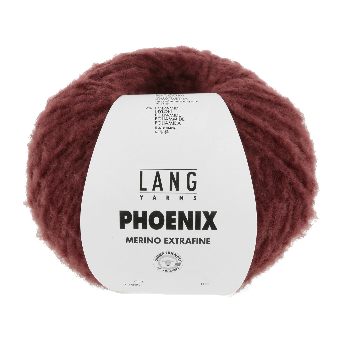 Lang Yarns Phoenix Merino Extrafine Bordeaux (0064)