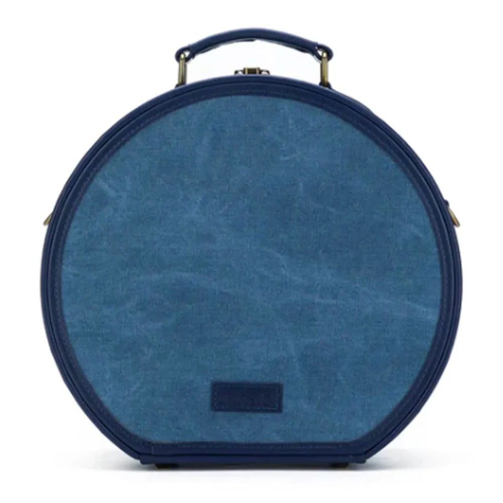 Della Q Hat box Indigo