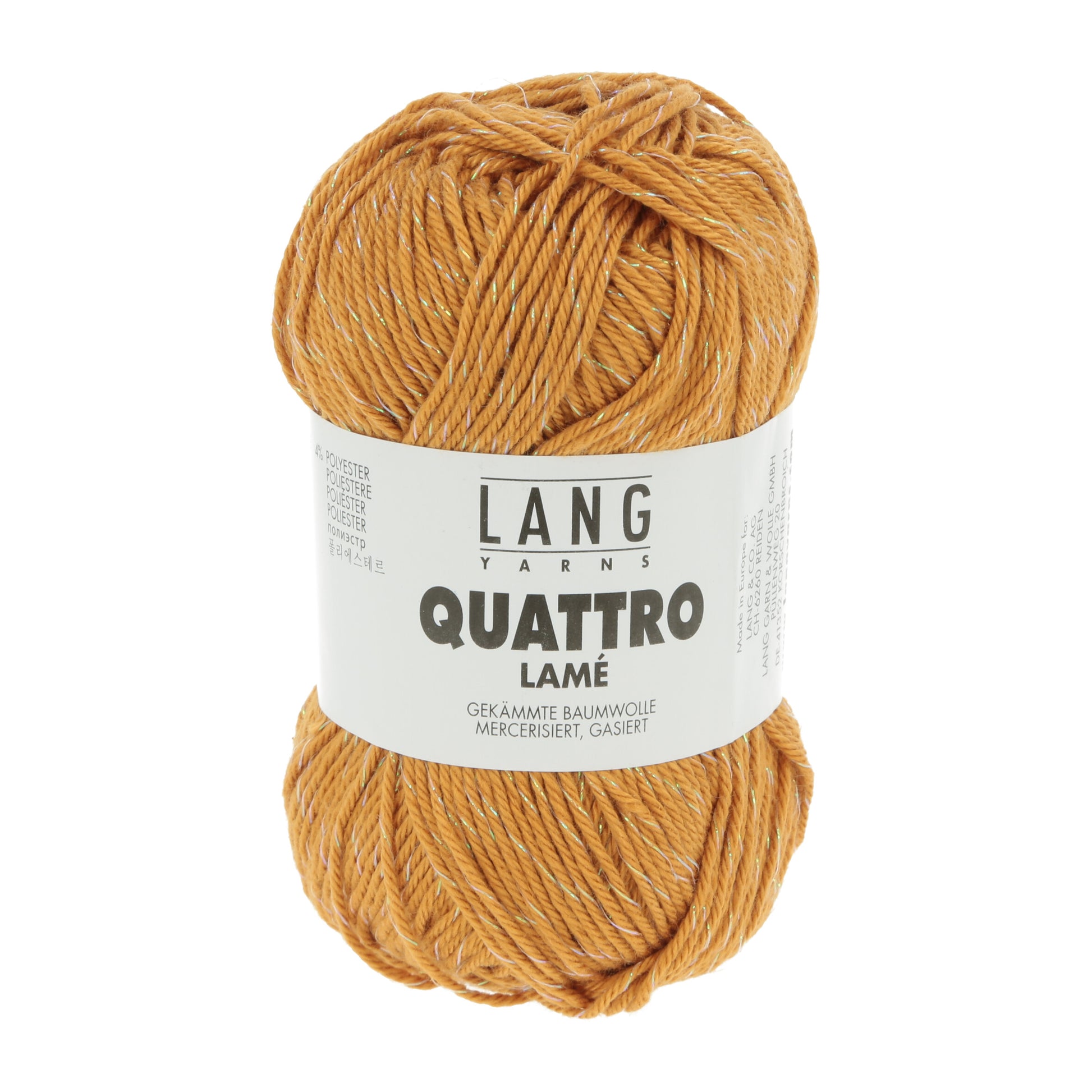 Lang Yarns Quattro Lame Mostard (0011)