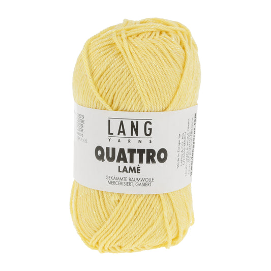 Lang Yarns Quattro Lame Yellow (0013)